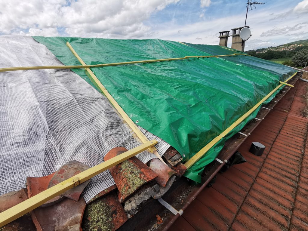 Intervention en urgence sur toit Travaux hauteur accès difficiles Industrie TAF69